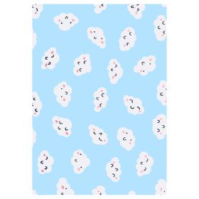 Alfombra estampada tela multicolor 160x230 cm en Alfombras | Comprar online en Foru.es