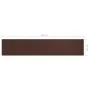 Toldo para balcón de tela oxford marrón 120x600 cm de vidaXL, Sombrillas - Ref: Foro24-135079, Precio: 31,33 €, Descuento: %