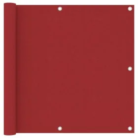 Toldo para balcón tela oxford rojo 90x400 cm de vidaXL, Sombrillas - Ref: Foro24-135037, Precio: 20,99 €, Descuento: %