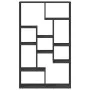 Estantería de madera de ingeniería negra 72x20x120 cm de , Librerías y estanterías - Ref: Foro24-858157, Precio: 75,33 €, Des...