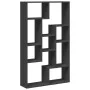 Estantería de madera de ingeniería negra 72x20x120 cm de , Librerías y estanterías - Ref: Foro24-858157, Precio: 75,33 €, Des...