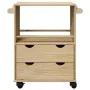 Carrito de cocina OTTA madera maciza de pino 59x45x80 cm by , Kitchen and dining carts - Ref: Foro24-4013465, Price: 124,57 €...