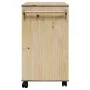 Carrito de cocina OTTA madera maciza de pino 59x45x80 cm by , Kitchen and dining carts - Ref: Foro24-4013465, Price: 124,57 €...