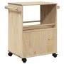 Carrito de cocina OTTA madera maciza de pino 59x45x80 cm by , Kitchen and dining carts - Ref: Foro24-4013465, Price: 124,57 €...