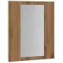 Armario de baño con espejo LED madera roble artisan 40x12x45 cm de , Tocadores de baño - Ref: Foro24-856280, Precio: 42,27 €,...