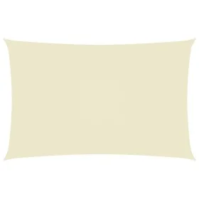 Toldo de vela rectangular tela Oxford color crema 2x5 m de vidaXL, Sombrillas - Ref: Foro24-135204, Precio: 39,12 €, Descuent...