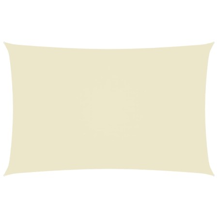 Toldo de vela rectangular tela Oxford color crema 2x5 m de vidaXL, Sombrillas - Ref: Foro24-135204, Precio: 39,59 €, Descuent...