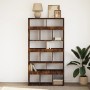 Estantería madera de ingeniería roble ahumado 100x33x187,5 cm de , Librerías y estanterías - Ref: Foro24-3309379, Precio: 168...