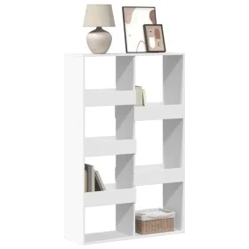 Estantería de madera de ingeniería blanca 100x33x155,5 cm de , Librerías y estanterías - Ref: Foro24-3309393, Precio: 109,06 ...