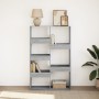 Estantería madera de ingeniería gris Sonoma 100x33x155,5 cm de , Librerías y estanterías - Ref: Foro24-3309398, Precio: 110,3...