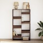 Estantería de madera de ingeniería marrón roble 100x33x175 cm de , Librerías y estanterías - Ref: Foro24-3309408, Precio: 108...