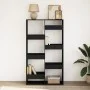 Estantería de madera de ingeniería negra 100x33x175 cm de , Librerías y estanterías - Ref: Foro24-3309403, Precio: 109,35 €, ...