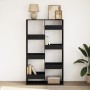 Estantería de madera de ingeniería negra 100x33x175 cm de , Librerías y estanterías - Ref: Foro24-3309403, Precio: 110,41 €, ...