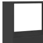 Estantería de madera de ingeniería negra 100x33x175 cm de , Librerías y estanterías - Ref: Foro24-3309403, Precio: 109,35 €, ...