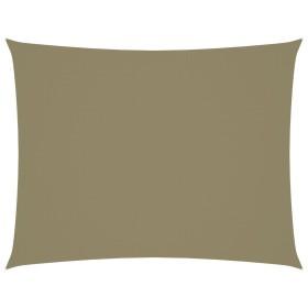 Toldo de vela rectangular tela Oxford beige 2x3 m de vidaXL, Sombrillas - Ref: Foro24-135145, Precio: 29,04 €, Descuento: %