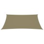 Toldo de vela rectangular tela Oxford beige 2x3 m de vidaXL, Sombrillas - Ref: Foro24-135145, Precio: 29,04 €, Descuento: %