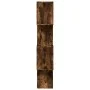 Librería divisora 4 niveles madera roble ahumado 70x24x129 cm de , Librerías y estanterías - Ref: Foro24-858106, Precio: 57,7...