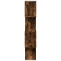 Librería divisora 4 niveles madera roble ahumado 70x24x129 cm de , Librerías y estanterías - Ref: Foro24-858106, Precio: 58,7...