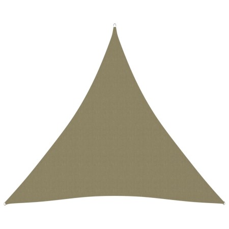 Toldo de vela triangular tela Oxford beige 4,5x4,5x4,5 m de vidaXL, Sombrillas - Ref: Foro24-135178, Precio: 34,68 €, Descuen...