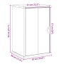 Mueble de baño OTTA madera maciza de pino 35x30x55 cm de , Muebles de baño - Ref: Foro24-4013457, Precio: 54,63 €, Descuento: %