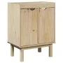Mueble de lavabo de baño OTTA madera maciza de pino 59x40x80 cm de , Tocadores de baño - Ref: Foro24-4013460, Precio: 122,06 ...