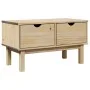 Banco de recibidor OTTA madera maciza de pino 80x40x45 cm de , Bancos para recibidores y almacenamiento - Ref: Foro24-4013462...