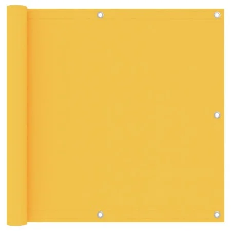 Toldo para balcón tela oxford amarillo 90x400 cm de vidaXL, Sombrillas - Ref: Foro24-135025, Precio: 24,08 €, Descuento: %