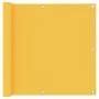 Toldo para balcón tela oxford amarillo 90x400 cm de vidaXL, Sombrillas - Ref: Foro24-135025, Precio: 24,08 €, Descuento: %