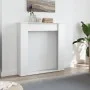 Borde de chimenea madera de ingeniería blanco 100x20x100 cm de , Accesorios para hornos de leña y chimeneas - Ref: Foro24-854...