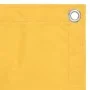 Toldo para balcón tela oxford amarillo 90x400 cm de vidaXL, Sombrillas - Ref: Foro24-135025, Precio: 24,08 €, Descuento: %
