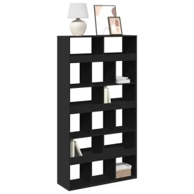 Estantería de madera de ingeniería negra 100x33x187,5 cm de , Librerías y estanterías - Ref: Foro24-3309376, Precio: 177,51 €...