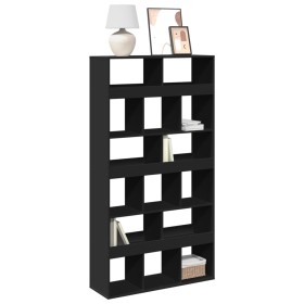 Estantería de madera de ingeniería negra 100x33x187,5 cm de , Librerías y estanterías - Ref: Foro24-3309376, Precio: 182,47 €...