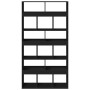 Estantería de madera de ingeniería negra 100x33x187,5 cm de , Librerías y estanterías - Ref: Foro24-3309376, Precio: 182,47 €...