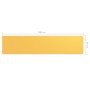 Toldo para balcón tela oxford amarillo 90x400 cm de vidaXL, Sombrillas - Ref: Foro24-135025, Precio: 24,59 €, Descuento: %