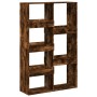 Estantería madera de ingeniería roble ahumado 100x33x155,5 cm de , Librerías y estanterías - Ref: Foro24-3309397, Precio: 107...