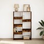 Estantería madera de ingeniería roble ahumado 100x33x155,5 cm de , Librerías y estanterías - Ref: Foro24-3309397, Precio: 107...