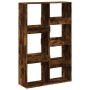 Estantería madera de ingeniería roble ahumado 100x33x155,5 cm de , Librerías y estanterías - Ref: Foro24-3309397, Precio: 107...