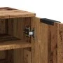 Mueble zapatero madera de ingeniería envejecida 29,5x35x100,5cm de , Armarios y almacenamiento - Ref: Foro24-856991, Precio: ...
