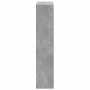 Librería divisora madera gris hormigón 69,5x29x137,5 cm de , Librerías y estanterías - Ref: Foro24-858024, Precio: 72,59 €, D...