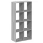 Librería divisor madera ingeniería gris Sonoma 69,5x29x137,5 cm de , Librerías y estanterías - Ref: Foro24-858026, Precio: 66...