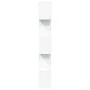 Librería divisor 5 niveles madera ingeniería blanco 70x24x161cm de , Librerías y estanterías - Ref: Foro24-858093, Precio: 61...