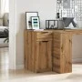Armario de baño madera ingeniería roble artisan 33x50x75 cm de , Taquillas y armarios de almacenamiento - Ref: Foro24-856998,...