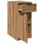 Armario de baño madera ingeniería roble artisan 33x50x75 cm de , Taquillas y armarios de almacenamiento - Ref: Foro24-856998,...