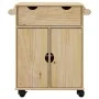 Carrito de cocina OTTO madera maciza de pino 71x45x80 cm de , Carros de cocina y comedor - Ref: Foro24-4013464, Precio: 124,8...
