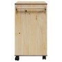 Carrito de cocina OTTO madera maciza de pino 71x45x80 cm de , Carros de cocina y comedor - Ref: Foro24-4013464, Precio: 147,0...