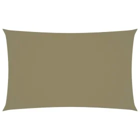 Rechteckige Segelmarkise Oxford beige Stoff 3x6 m von vidaXL, Sonnenschirme - Ref: Foro24-135158, Preis: 53,42 €, Rabatt: %