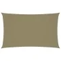 Toldo de vela rectangular tela Oxford beige 3x6 m de vidaXL, Sombrillas - Ref: Foro24-135158, Precio: 53,42 €, Descuento: %