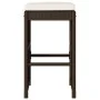 Taburetes de bar de jardín con cojines 4 uds ratán PE marrón de , Sillas de jardín - Ref: Foro24-368688, Precio: 257,16 €, De...