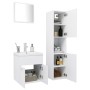 Juego de muebles de baño madera de ingeniería blanco de , Muebles de baño - Ref: Foro24-3070946, Precio: 97,67 €, Descuento: %