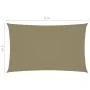 Toldo de vela rectangular tela Oxford beige 3x6 m de vidaXL, Sombrillas - Ref: Foro24-135158, Precio: 53,42 €, Descuento: %